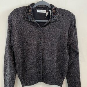 Valerie Stevens Evening Vintage Dressy Jacket NWT Size M